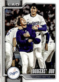 2026 Topps #265 Dodgers Duo (Shohei Ohtani / Yoshinobu Yamamoto)